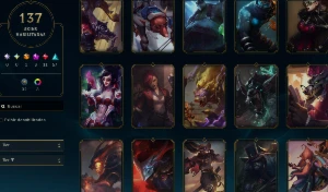 Conta Lol 100% Segura Full Acesso | 137 Skins | Nvl 286 | - League of Legends