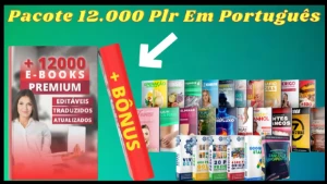 Pacote 12.000 Plr Em Português + Entrega Automática - Assinaturas e Premium