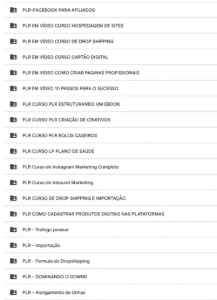 SUPER PACK PLR | +1000 Produtos Digitais - eBooks