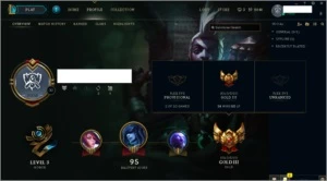 CONTA GOLD 3 - MMR ALTO - COM SKINS - LOL - League of Legends