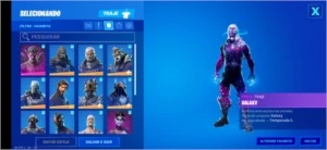 CONTA FORTNITE COM GALAXY