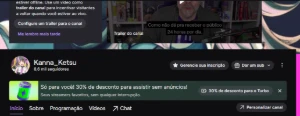 Canal na TWITCH com 8k de seguidores MONETIZADA!! Por 700R$