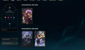 Conta mestre queue gm - ganhando 30pdl - 70%wr - League of Legends LOL
