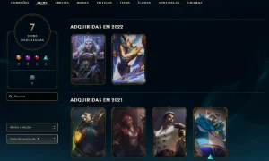 Conta mestre queue gm - ganhando 30pdl - 70%wr - League of Legends LOL