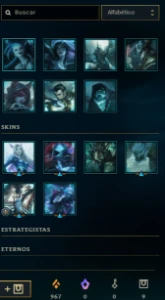 Conta mestre queue gm - ganhando 30pdl - 70%wr - League of Legends LOL