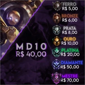 Elo job League of Legends LOL
