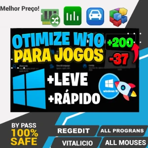 🚀 Otimização Profissional Do Windows Para Jogos E Home Offi - Outros