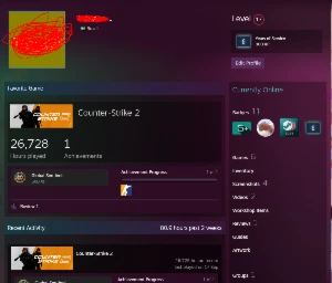 Conta steam CS2