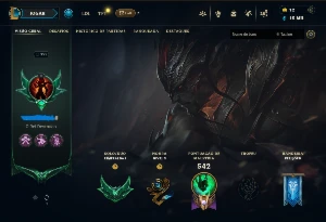 Conta lol NFA esmeralda com skins - League of Legends