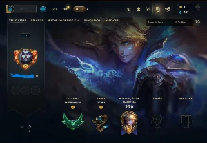 Conta lol NFA esmeralda com skins - League of Legends