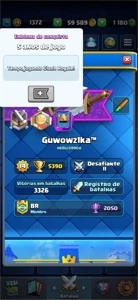 Conta clash royale torre lvl 14