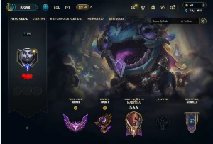 Conta mestre league of legends LOL