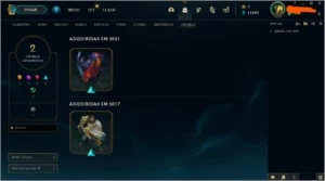 CONTA LOL: 110 SKINS, TODOS OS CAMPEÕES,+INFORMAÇÕES NA DESC - League of Legends