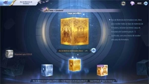 Conta novo server 135 lv 35 e 300 cupons - Saint Seiya Awakening SSA
