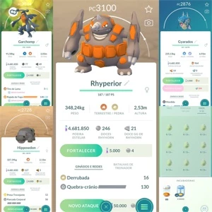 Conta Pokemon Go Nível 40 - Pokémon