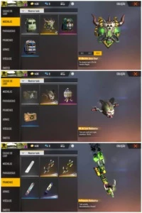Conta com passe de elite - Free Fire