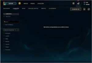 Conta de lol com 141 champs e 56 skins - League of Legends