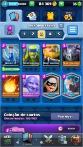 Conta lvl12 arena lendária desafiante 2 - Clash Royale