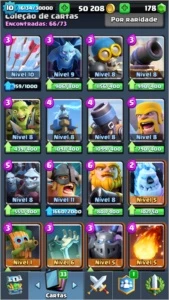 Clash Royale Xp10 - Mudança de Nome - 6 Lendárias