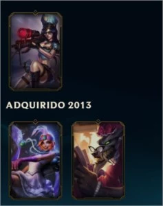 Conta League of legends Gold V LOL