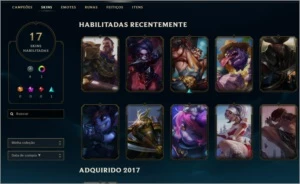 Conta League of legends Gold V LOL