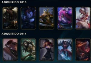Conta League of legends Gold V LOL