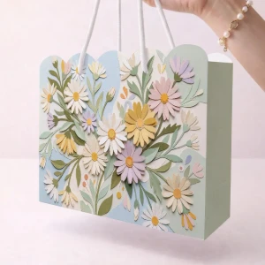 Kit 15 Sacolinhas Margaridas - Pegue e Monte - Artesanato e Personalizados