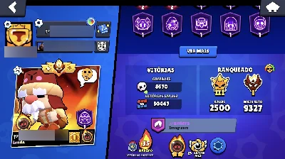 Conta Brawl Stars - 110K Troféus