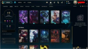 Diana Sentinela com Borda - League of Legends LOL