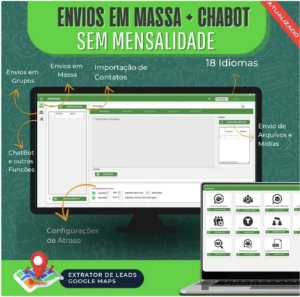 Wa Sender - Software + Gerador De Licenças + Código Fonte