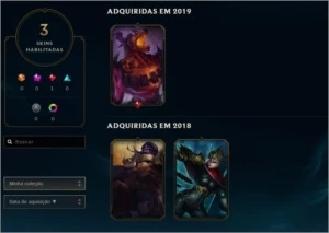 Conta lol 3 skins Prata 2 - League of Legends