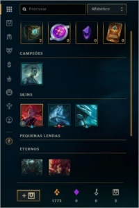 CONTA D4 60% WR BOM MMR - League of Legends LOL