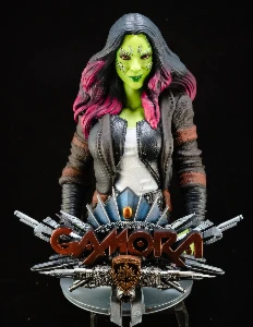 Modelo Gamora Guardiões Da Galáxia 3D STL