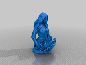 Modelo Gamora Guardiões Da Galáxia 3D STL - Outros