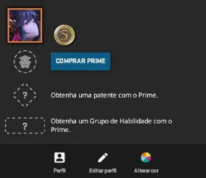 Conta CS2  Level 19 Gamers Club - Counter Strike