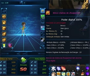 CONTA LADMO ( OMEGAMON ) "Mid Game" - Digimon Masters Online