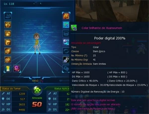 CONTA LADMO ( OMEGAMON ) "Mid Game" - Digimon Masters Online