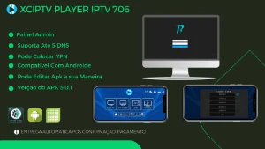 Script XCIPTV 706 com Painel Admin