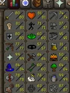 Conta OldSchool 2 - 99. - Runescape RS