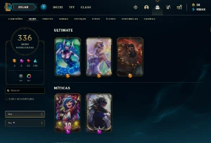 Conta League of Legends - 336 Skins LOL