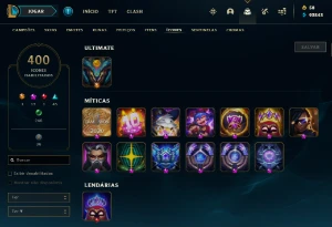 Conta League of Legends - 336 Skins LOL