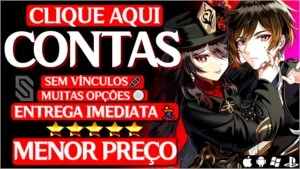 🌠 CONTAS REROLL GENSHIN IMPACT AR10 - AMERICA  🌠