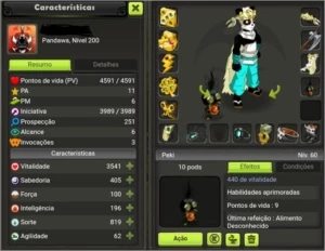Dofus touch panda lvl 200