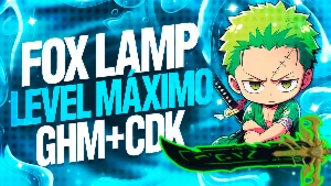 Blox Fruits > 🔹Fox Lamp + ⚔️Cdk + 👊Godhuman + Level Máximo - Roblox