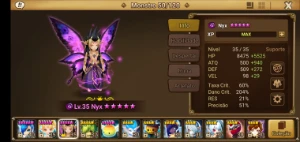 Conta com Nyx - Summoners War