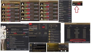 BDO SA - WIZZ/WARRIOR - 700GS + NIVEL LS - COMPLETA D+ - Black Desert