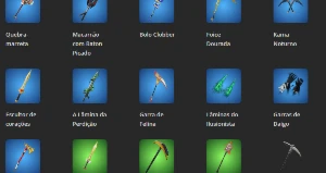 Conta Fortinite Com 37 Skins, 45 Picarestas, 40 Danças - Fortnite