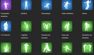 Conta Fortinite Com 37 Skins, 45 Picarestas, 40 Danças - Fortnite