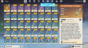 AR10 - Alhaitham + Luz das Folhas + 15 tiros - Genshin Impact