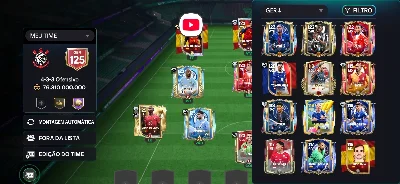 Conta No Ger 125 Bem Montada E Com Boas Cartas! - FIFA